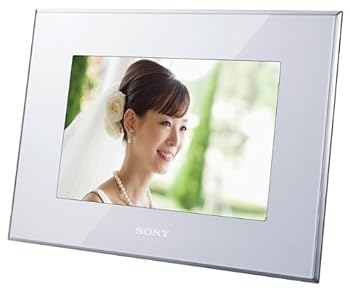 【中古】SONY デジタルフォトフレーム X75 しろがね色 DPF-X75/S