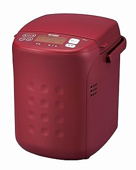 【中古】【39shop】タイガー★ホームベーカリー やきたて」 土鍋焼き レッド 1斤タイプ KBC-A100-R(非常に良い)|ドリエム店