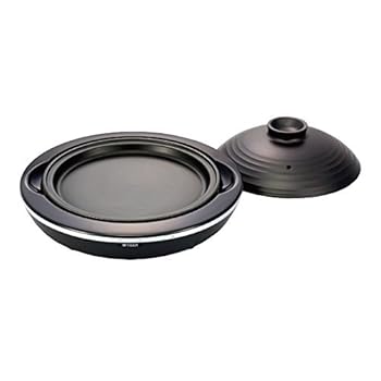【中古】虎 IH陶板焼き器 黒いこと CRX-A100-K