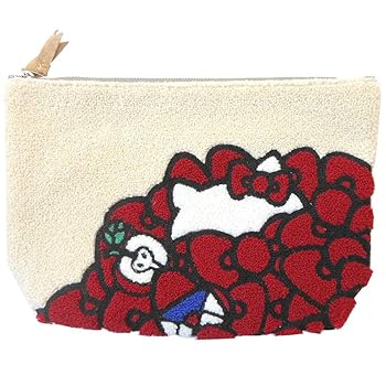 【中古】アルディ HELLO KITTY HKP4-6 サガラポーチ 月暈キティ レディース 合財袋 その他-日用品雑貨・文房具・手芸
