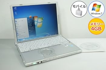 【中古】中古マイコン 万覚え帳マイコン Panasonic レッツ万覚え帳 CF-T8 Core2Duo-1.40GHz 4GB 160GB Windows7積み上げる 12.1型 1024x768 無線電話ローカルエリアネットワーク リカバリ付 CF-