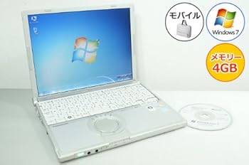 【中古】中古マイコン 万覚え帳マイコン Panasonic レッツ万覚え帳 CF-T8 Core2Duo-1.40GHz 4GB 160GB Windows7積み上げる 12.1型 1024x768 無線電話ローカルエリアネットワーク リカバリ付 CF-