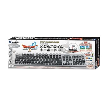 【中古】Wii U/Wiiドラゴンクエスト メタルスライムキーボード PCにも対応アイテムコード
