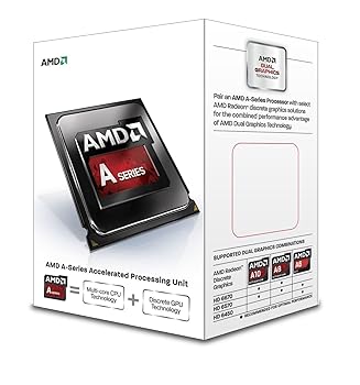 【中古】AMD A-Series A8 6500 ソケットFM2 TDP 65W 3.5GHz×4 GPU HD8570D AD6500OKHLBOX