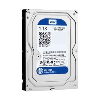 【中古】【39shop】並行輸入品WD★Blue 1 TB Desktop Hard Drive: 3.5 Inch 7200 RPM SATA 6 Gb/s 64 MB Cache - WD10EZEX(非常に良い)|ドリエム店