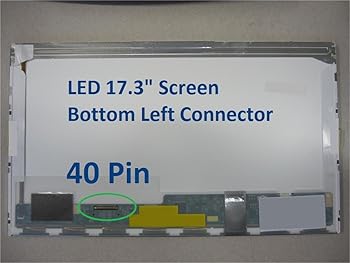 【中古】Acer ASPIRE 7551G-7606 Laptop Screen 17.3 LED BOTTOM LEFT WXGA++