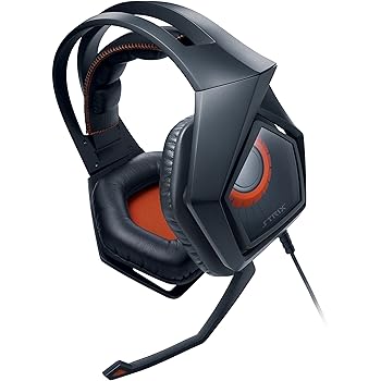 【中古】ASUS R.O.G.シリーズ ノイズキャンセリング機能ゲーマー向けヘッドセット STRIX PRO