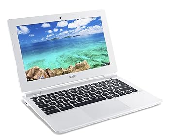 【中古】【39shop】Acer★Chromebook CB3-131-C3SZ 11.6-Inch Laptop Intel Celeron N2840 Dual-Core Processor,2 GB RAM,16 GB Solid State Drive,Chrome, WhiteUS（良い）｜ドリエム店