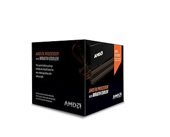 【中古】AMD FX 8中核グループ 黒いこと～版 FX-8350中央処理装置 Wraith Cooler FD8350FRHKHBX