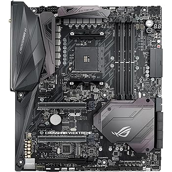 【中古】ASUS AMD X370積み上げる お母さんゲーム盤 AM4 Socket相応う ROG CROSSHAIR VI EXTREME E-ATX
