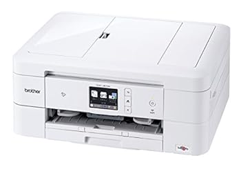 【中古】【39shop】旧モデル★brother A4インクジェット複合機 DCP-J973N-W 12ipm/両面印刷/有線・無線LAN/ADF/手差し/レーベル印刷（非常に良い）｜ドリエム店