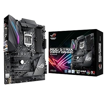 【中古】Asus ROG Strix z370-f ddr4 ATX母ちゃんゲーム盤Gaming