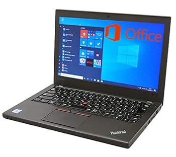 【中古】MS Office 2019＆Win 10積み上げる軽さ薄型Lenovo ThinkPad X260/第6時人Core i52.3GHz/記憶装置8GB/SSD:512GB/12.5in/Ｗeb写真機