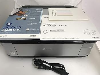 【中古】Canon PIXUS インクジェット練り合わせる機 MP550 プリンタ-プリンタ複合機-パソコン・周辺機器