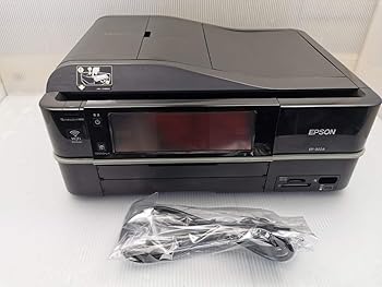 【中古】【39shop】EPSON★Colorio インクジェット複合機 EP-902A 有線・無線LAN標準搭載 タッチパネル液晶 前面二段給紙 6色染料インク(良い)|ドリエム店