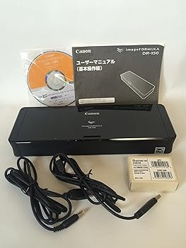 【中古】【39shop】Canon★ドキュメントスキャナ? imageFORMULA DR-150 A4対応 CISセンサー 読取速度A4カラー10枚/分,A4白黒15枚/分 給紙枚数20枚 USBバスパワー駆（非常に良い）｜ドリエム店 10,054円