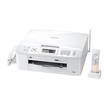 【中古】BROTHER A4インクジェットFAX練りあわせる機 PRIVIO デジタル子機1台 MFC-J710D