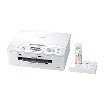 【中古】BROTHER A4インクジェットFAX複合機 PRIVIO デジタル子機1台 MFC-J860DN