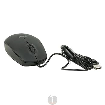 【中古】DELL純正品 Logitech製 USB光学式 オプティカルマウス MS111-L バルク並行輸入品