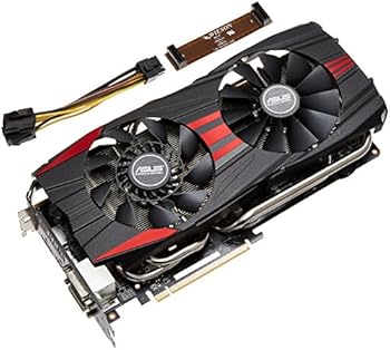 【中古】ASUSTek社製 AMD Radeon R9 280X GPU搭載ビデオカード オーバークロックモデル R9280X-DC2T-3GD5