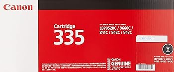 【中古】Canon トナーカートリッジ335BK