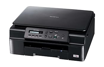 【中古】brother A4インクジェット印刷者練り合わせる機/6/11ipm/無線電話ローカルエリアネットワーク/1行液晶 DCP-J137N その他-パソコン・周辺機器