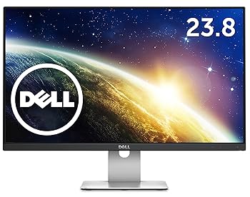 【中古】【39shop】Dell★ディスプレイ モニター S2415H 23.8インチ/ フルHD/IPS光沢/6ms/VGA,HDMI/スピーカ内蔵/フレームレス(良い)|ドリエム店