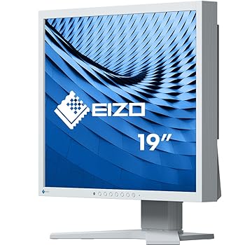 【中古】EIZO FlexScan S1934-HGY 19.0型モニター/1280×1024/スクエアモデル/疲れ目軽減/セレーングレイ/The warranty is valid only in Japan