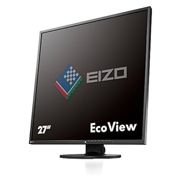【中古】EIZO FlexScan 26.5インチ TFTモニタ 1920x1920 / IPSパネル / 5ms / ブラック EV2730Q-BK