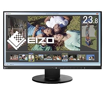 【中古】EIZO FlexScan 23.8in 色つや液晶管する  1920×1080 / IPSダイアログボックス / 5ms / ノングレア/ 黒いこと  EV2450-BKR