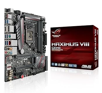 【中古】ASUSTeK Intel Z170積み上げる 母ちゃんゲーム盤 LGA1151相応う MAXIMUS VIII GENE MATX