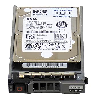 【中古】Dell取り替えっこ ? 5tfdd 600 GB 10 K RPM SAS 6 G 2.5in捉え所の無い運転withデル御盆