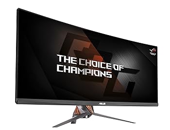 【中古】【39shop】ASUS★ゲーミングモニター 34型 ウルトラワイドディスプレイ ROG SWIFT フリッカフリー / 3440&times;1440 / GSYNC /Displayport, HDMIPG348Q（非常に良い）｜ドリエム店