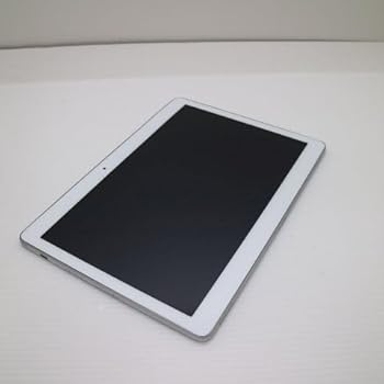 【中古】docomo d-01H しろがね色 dtab SU6390 スマートフォン・タブレット-タブレットPC本体