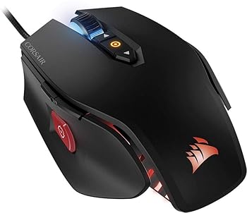 【中古】Corsair M65 PRO RGB -Black- ゲーミングマウス スナイパーボタン 12,000dpi検知器 FPS取り組み向け KB378 CH-9300011-NA