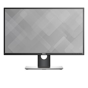 【中古】Dell P2717H - LED monitor - 27\" - 1920 x 1080 - IPS - 300 シーディー/m2 - 1000:1 - 6 ms - HDMI, VGA, DisplayPort - black"