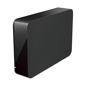 【中古】【39shop】BUFFALO★USB3.1Gen1/3.0/2.0対応 PC/家電対応 外付けHDD 3TB ブラック HD-LC3.0U3-BKF（非常に良い）｜ドリエム店