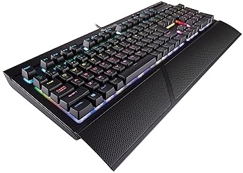 【中古】Corsair K68 RGB Cherry MX Red -日本語キーボード- ゲーミングキーボード KB437 CH-9102010-JP