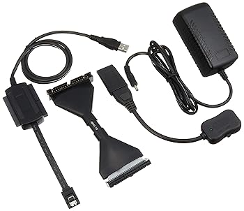 【中古】タイムリー HDDをUSB SATA&IDE-USB2.0変換アダプタケーブル UD-500SA