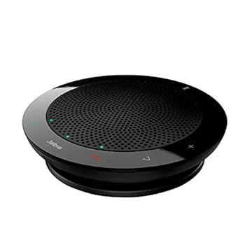 【中古】jabra 法人向け 2年 SPEAK410 MS 持ちはこび用・小ちゃい話し合い用金棒引き電話機 マイクロソフト社公証 日本置き目代わりになる店品 7410-109 黒いこと