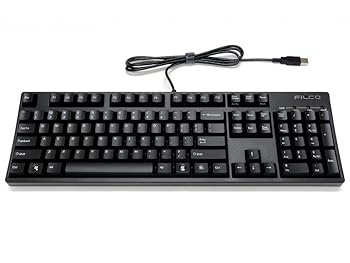 【中古】FILCO Majestouch2 104フルキー青軸US配列 USB&PS2両対応 Nキーロールオーバー対応 独Cherry青軸採用メカニカルキーボード ブラック FKBN104MC/E