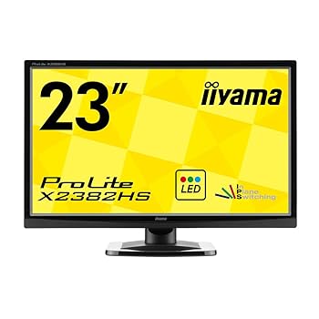 【中古】iiyama ディスプレイ モニター X2382HS-GB1 23インチ/フルHD/IPSパネル/LED/HDMI端子付