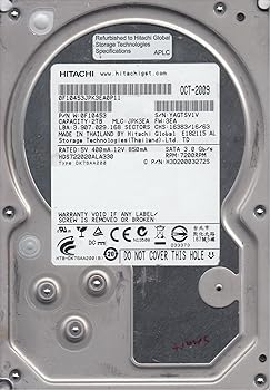 【中古】hds722020ala330、PN 0 F10453、MLC jpk3ea、Hitachi 2tb SATA 3.5ハードドライブ 28,993円