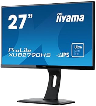 【中古】【39shop】iiyama★ディスプレイ モニター XUB2790HS-B1 27インチ/フルHD/スリムベゼル/HDMI端子付(良い)|ドリエム店