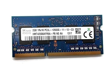 【中古】【39shop】hynix★PC3L-12800S DDR3L-1600 2GB SO-DIMM 204pin ノートパソコン用 低電圧対応メモリ（非常に良い）｜ドリエム店