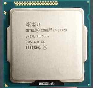 【中古】【39shop】Intel★Core i7-3770K SR0PL ソケット H2 LGA1155 デスクトップ CPU プロセッサー 8MB 3.5GHz 5GT/s(良い)|ドリエム店