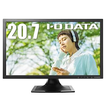 【中古】I-O DATA モニター 20.7型 FHD 1080p テレワーク向け 非光沢 HDMI×1 アナログRGB×1 スピーカー付 3年 VESA対応 土日サポート EX-LD2071TB