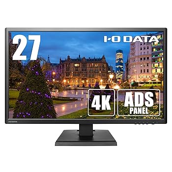 【中古】I-O DATA 4K 管する 見せびらかす 27型/4K60サイクル/HDR/ADSダイアログボックス/HDMI×3/DP×1/5年 LCD-M4K271XDB