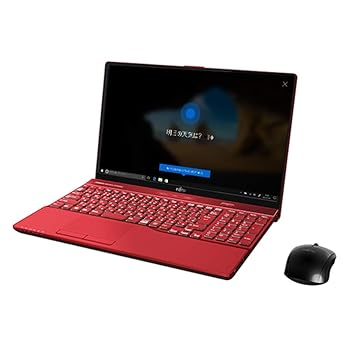 【中古】FMVA53C2Rガ-ネットレッド LIFEBOOK AHシリ-ズ 15.6型液晶