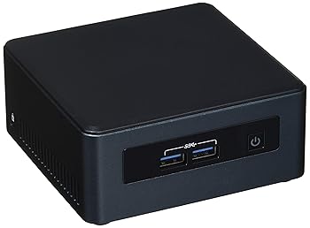 【中古】Intel NUC Core i3 7100U 積み上げる 小型 事務机とっ始め パソコン BLKNUC7I3DNHNC 4GB / 1結核症 HDD/Windows 10 Pro 遣っ付ける品 AC吊りひも別売り